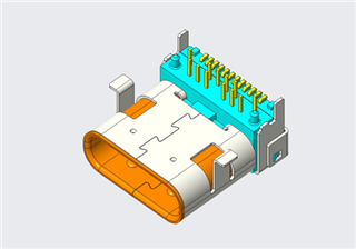 TYPE C Elevated+SMT Double Shell
